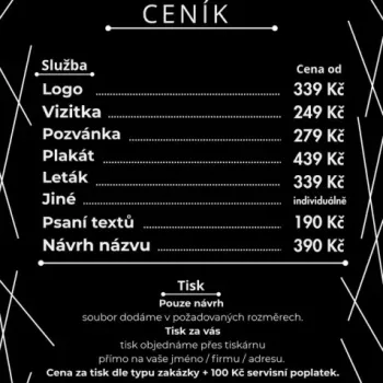 Grafika za výhodnou cenu