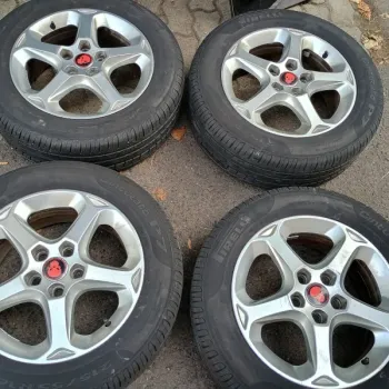 Prodám ALU kola Ford 5x108 16 ET52,5 ORIGINÁLNÍ LITÉ DISKY!