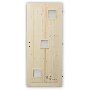 Palubkové H dveře trio